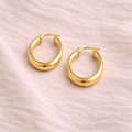 Classic Gold Hoop Earrings